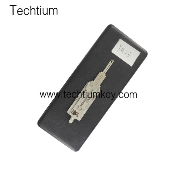 YM23 Original Lishi 2 in 1 lock pick decoder for BENZ SMART